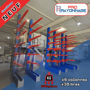 Rayonnage cantilever neuf Rayonnage cantilever neuf
