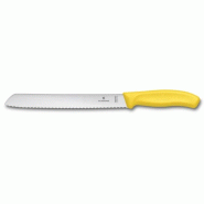 VICTORINOX Couteau à Pain Lame Inox 21cm 6.8636.21l8b - jaune 7611160038326