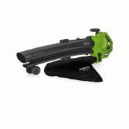 VitoGARDEN Aspirateur et Souffleur de feuilles 3000W CONFORT PLUS Sac 35L VITO - vert 5604612691844