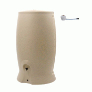 Cuve murale - récupérateur d'eau HQ 1000 litres OFG + kit collecteur - CVMROHDBG-ED26