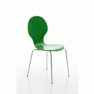 Décoshop26 - Chaise de salle à manger cuisine empilable design moderne bois vert 10_0000016 - 3000888169605 Décoshop26 - Chaise de salle à manger cuisine empilable design moderne bois vert 10_0000016 - 3000888169605