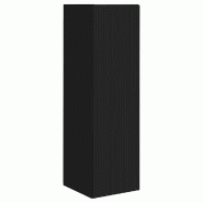 Helloshop26 - Meuble TV mural design moderne 30 x 31 x 100 cm rangement pratique style minimaliste en bois d'ingénierie noir 02_0054987 - noir Bois m