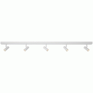 Nordlux Spoterie OMARI 5-Spot Métal Blanc, H.7.5 - IP20 - LED Module / Intérieur - blanc métal 5704924005374