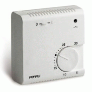 Perry - Thermostat électronique d'expansion à gaz série "Teg" avec veilleuse et sélecteur "On/Off" couleur blanche. Perry - 8019108050178 Perry - Thermostat électronique d'expansion à gaz série "Teg" avec veilleuse et sélecteur "On/Off" couleur blanche. Perry - 8019108050178