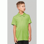 Polo sport manches courtes enfant - Réf: PA484 - PROACT - 100% polyester - Orange Polo sport manches courtes enfant - Réf: PA484 - PROACT - 100% polyester - Orange