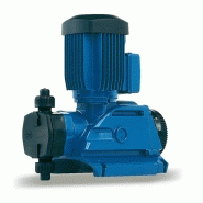 Pompe doseuse à membrane simple et robuste, pour le dosage de produits dans la chimie, l'environnement, l'agro-alimentaire et les industries de la santé - lagoa