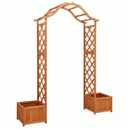 VidaXL Pergola de jardin avec jardinière Bois pin massif Modèle AbriClassique 44 - 316388