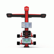 Appareil de géométrie 3D 4 roues 24 pouces assistance intelligence artificielle IA MW Tools UA3D600
