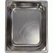 Bac Gastronorme - GN1/2 (325x265mm) - Inox BGN12H5Inox