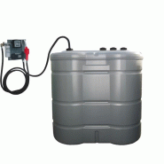 Cuve à fioul 1500L DISTRIFIOUL COMPACT 1500FLW - Pompe 56L/min - Station murale - Double paroi