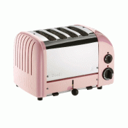 DUALIT Grille-pain 4 Fentes Rose Pétale 47041 - rose 0619743470416