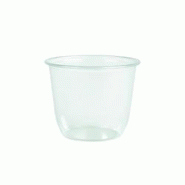 ECOLOMIQUE - 50 Pcs - Pot à dessert plastique PET transparent - 450 ml, Diam: 9,5 cm, Hauteur: 10,2 cm - ECO210GKPOT15 - transparent plastique ECO210 ECOLOMIQUE - 50 Pcs - Pot à dessert plastique PET transparent - 450 ml, Diam: 9,5 cm, Hauteur: 10,2 cm - ECO210GKPOT15 - transparent plastique ECO210