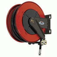 Enrouleur air et eau 12 m Ø G 1/2 (f) 20 bars Staal,ABS avec enroulement automatique et support mural fixe Raasm RA.9450.101