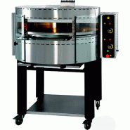 Four à pizza rotatif à gaz - capacité 16 pizzas - 140 à 160 pizzas/heure - plaques de 980 mm - 24 kW Four à pizza rotatif à gaz - capacité 16 pizzas - 140 à 160 pizzas/heure - plaques de 980 mm - 24 kW