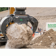 Grappin d'enrochement Egli - Pour pelles de 15 à 45 t - Déplacement et chargement de pierres Grappin d'enrochement Egli - Pour pelles de 15 à 45 t - Déplacement et chargement de pierres