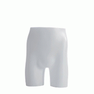 Hanches Homme Blanc à Poser - 90 cm - Polypropylène - Léger et Compact