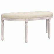 Helloshop26 - Banc banquette 110,5 x 45 x 49 cm lin beige 02_0010526 - 3000579582720 Helloshop26 - Banc banquette 110,5 x 45 x 49 cm lin beige 02_0010526 - 3000579582720