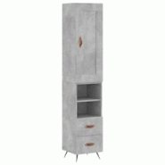 Helloshop26 - Buffet bahut commode armoire meuble de rangement organisateur cuisine salle de séjour salon haut 34,5 x 34 x 180 cm 02_0034255 - 300021 Helloshop26 - Buffet bahut commode armoire meuble de rangement organisateur cuisine salle de séjour salon haut 34,5 x 34 x 180 cm 02_0034255 - 300021