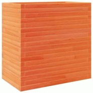 Helloshop26 - Jardinière bac lit surélevé plantes fleurs terrasse jardin cire 70 x 40 x 68,5 cm bois de pin massif marron 02_0038485 - 3000217695058 Helloshop26 - Jardinière bac lit surélevé plantes fleurs terrasse jardin cire 70 x 40 x 68,5 cm bois de pin massif marron 02_0038485 - 3000217695058