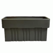 Jardinière bella 135l - GRIS - gris 0750122554843 Jardinière bella 135l - GRIS - gris 0750122554843