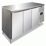 KLIMAITALIA La table frigorifère Pasticceria 3 ptes , tropicalisée, frigorifique , température dégivrage automatique +2°C/+8°C mesure LxLxH 202x