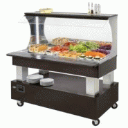 Roller grill - buffet "salad bar" mural Roller grill - buffet "salad bar" mural
