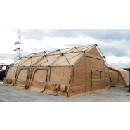 Tente militaire - tente tactique sur mesure de 8,7m et 6,8m de largeur - Utilis