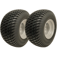 18x8.50-8 4ply Multi turf grass tyres on four stud 100mm pcd rim - set of 2 - 18x8.50-8 4ply Multi turf grass tyres on four stud 100mm pcd rim - set of 2 -