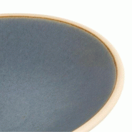 Assiettes creuses granit bleu Canvas 200mm (lot de 6) - Ref FA305 - Olympia - FA305