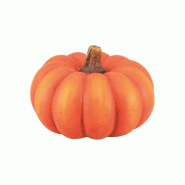 Citrouille en terre cuite 16,5x16,5x10,5 cm