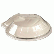Couvercle coquille Saint Jacques réf 39194 rPET 12,5x12x2cm - par 900