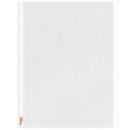 Esselte Boîte de 100 pochettes perforées A4, en PP grainé 115µ, perforation universelle - 5701216237437