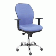 Piqueras y Crespo Silla Jorquera respaldo bali azul claro asiento bali azul claro base cromada y ruedas parqué - bleu multi-matériau 15SB261B261B10C Piqueras y Crespo Silla Jorquera respaldo bali azul claro asiento bali azul claro base cromada y ruedas parqué - bleu multi-matériau 15SB261B261B10C