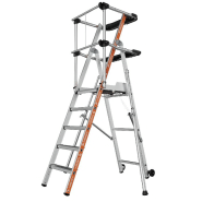 Plateforme raptor 5 marches garde-corps lisses - TUBESCA-COMABI - 02274155 - 851377_0