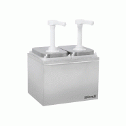 Pompe à sauce double 2 x 2 L | Casselin - CPSN22L