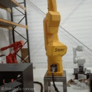Robot staubli rx170b (hp haute précision) baie cs7b occasion Robot staubli rx170b (hp haute précision) baie cs7b occasion