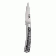 San Ignacio - Couteau d'Office 8,75 cm en Acier Inoxydable Lirio - noir aluminium Q4570