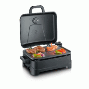 SEVERIN Barbecue électrique 2300w 45x30cm PG8597 - noir métal PG8597