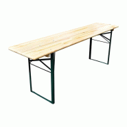Table pliante 220(L) x 50(l) cm | Qdm - FN991