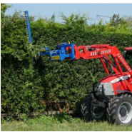 Taille-haie professionnel, robuste adapté à l'élagage de branches, haies, buissons jusqu'à 100 mm
