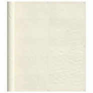 VidaXL Écran de balcon crème 120x800 cm 100% polyester oxford Modèle Terrasse Delta - 4000208