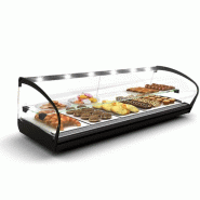 Vitrine chauffante SHARK - Chaleur sèche - 2 niveaux - 1190 mm - SHK26L | Sayl Barcelona