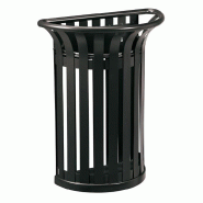 Corbeille murale en métal Tulipe - 35L - Disponible en plusieurs coloris_0