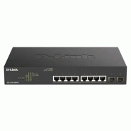 D-Link DGS-1100-10MPV2 Géré L2 Gigabit Ethernet (10/100/1000) Connexion Ethernet, supportant l'alime_0