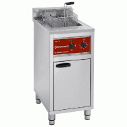 Diamond - Friteuse électrique avec système de filtration, 1 cuve 16 lit., sur meuble - réf. FSM-16E/FL - inox AKS-FSM-16E/FL