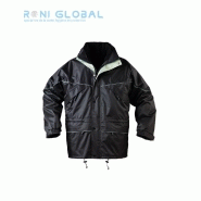 Parka de travail 3en1 - Coupe-vent, anti-froid, thermique en polyester pongé enduit PVC - 7 poches - ISA COVERGUARD_0