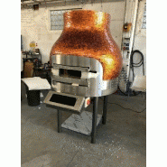 Morello forni - four rotatif électrique 9 pizzas finition vulcano mosaïque cb v Morello forni - four rotatif électrique 9 pizzas finition vulcano mosaïque cb v