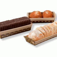 Moule à cake en papier marron 24x8x7cm - par 240