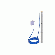 MSW - MSW Pompe Immergée Pompe de Puits Submersible 3800 L/h, 750 W, Profondeur de pompage max. 84 m, Diamètre de la pompe 70 mm, Acier - 4250928684