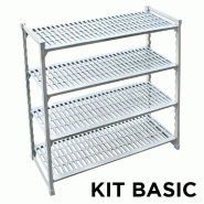 Rayonnage windshelving 45,5x91x180cm acier